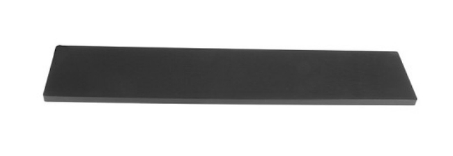 MODUSHOP FRONT ALUMINIUM PANEL SLIM LINE AND GALAXY 450MM, HEIGHT 90MM 2U, WIDTH 10MM