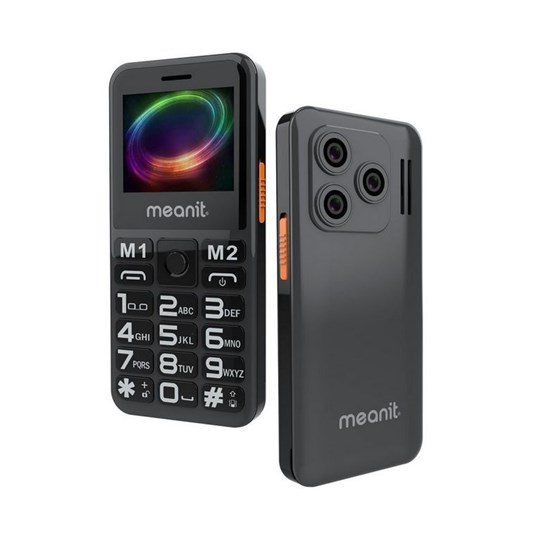 MEANIT F3 MAX MOBILNI TELEFON NA TIPKE DUAL CRNI
