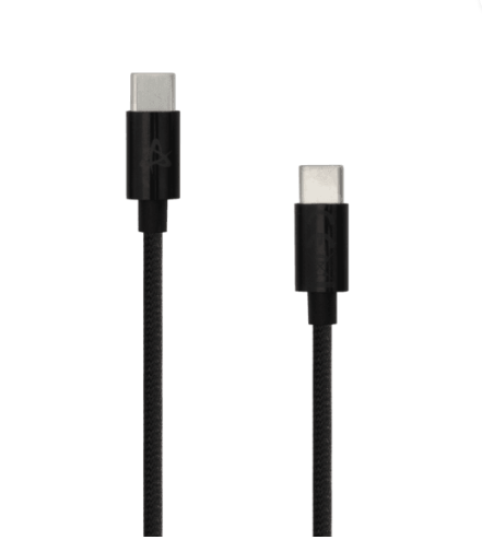 KABEL SBOX USB TYPE C -> USB TYPE C M/M 1M CRNI - 60W TYPEC-1-B