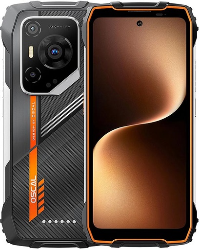 BLACKVIEW OSCAL PILOT 3 5G 12GB RAM 256GB DUAL CRNO-NARANČASTI