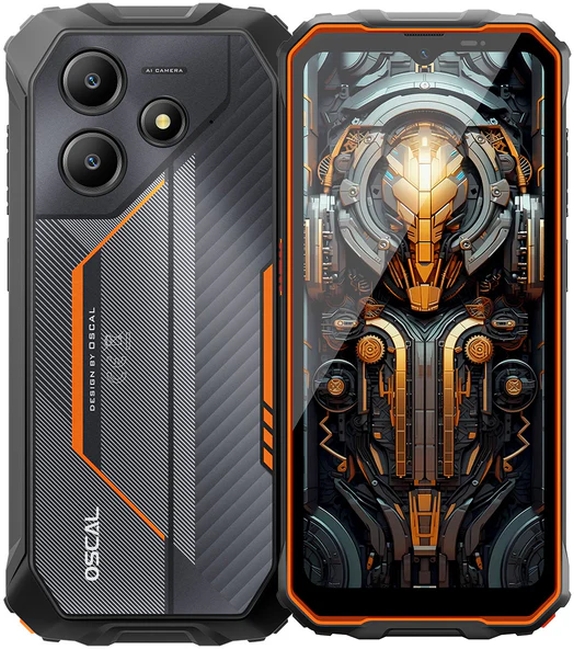 BLACKVIEW OSCAL MARINE 2 4G 8GB 256GB DUAL NARANČASTI