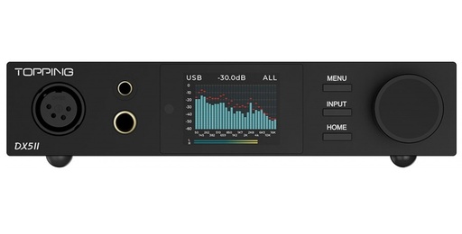 TOPPING DX5 II DAC POJAČALO ZA SLUŠALICE CRNO