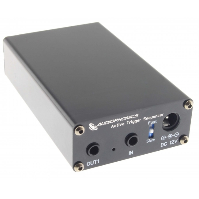 AUDIOPHONICS ACTIVE TRIGGER SEQUENCER 1 IN / 4 OUT 12V