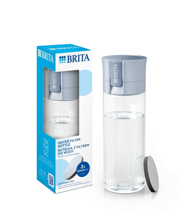 BRITA VITAL BOCA SVIJETLOPLAVA + 2 MICRODISC FILTERA