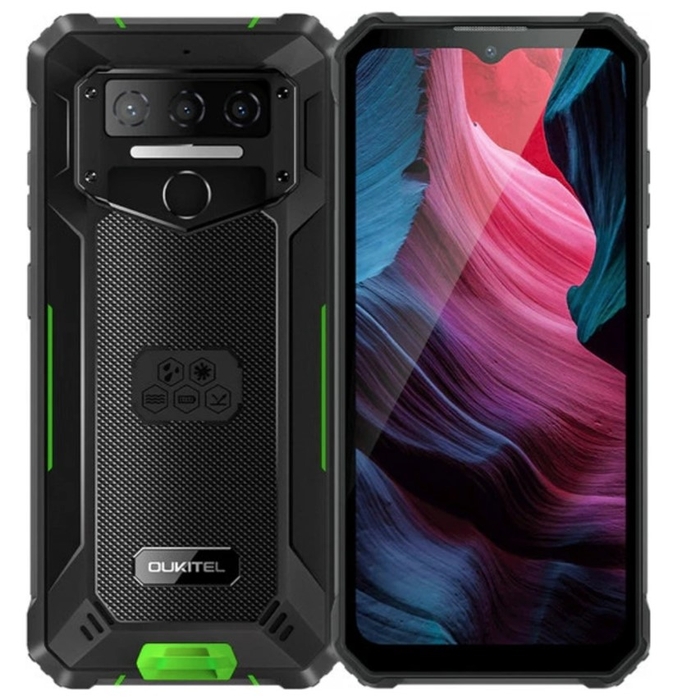 OUKITEL WP23 PLUS 5G 8GB RAM 256GB DUAL SIM CRNO-ZELENI