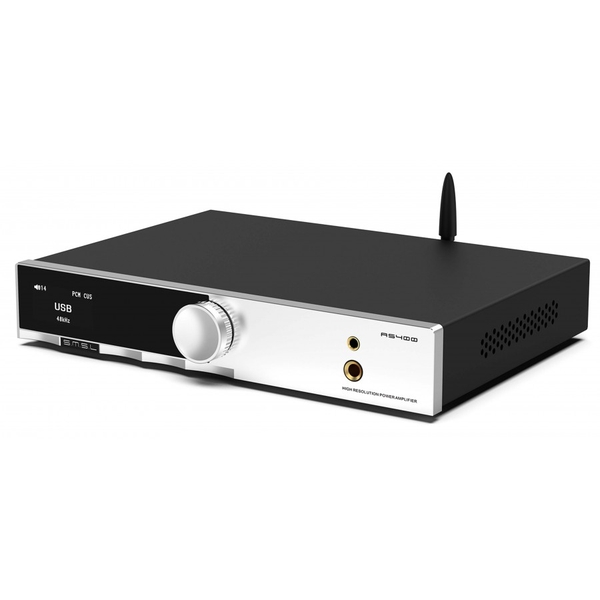 SMSL AS400 POJAČALO 2.1 PRETPOJAČALO ZA SLUŠALICE SREBRNO