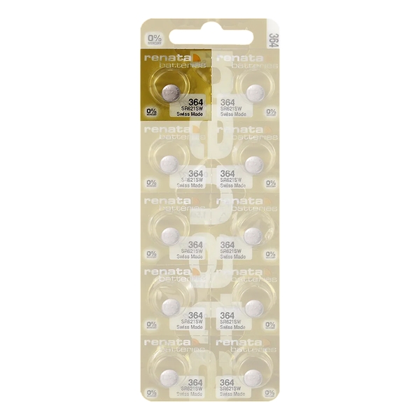 RENATA LITHIUM BATERIJA 364 / SR621SW / SR60 MP-E MINI SILVER