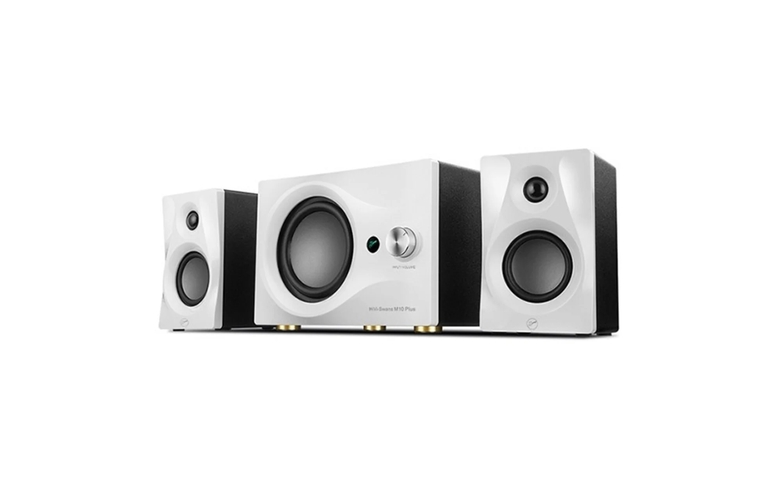 HIVI SWAN M10 HIGH-FIDELITY | 2.1 SPEAKER SYSTEM | COMPACT ACTIVE BOOKSHELF SPEAKERS - BLUETOOTH ZVUČNICI