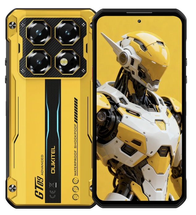 OUKITEL WP60 5G 16GB RAM 512GB DUAL ŽUTI