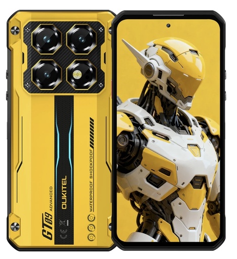 OUKITEL WP60 5G 16GB RAM 512GB DUAL ŽUTI