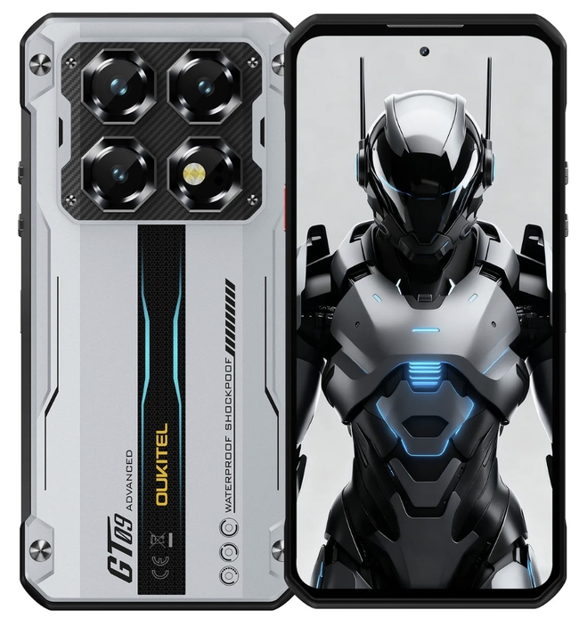 OUKITEL WP60 5G 16GB RAM 512GB DUAL SREBRNI