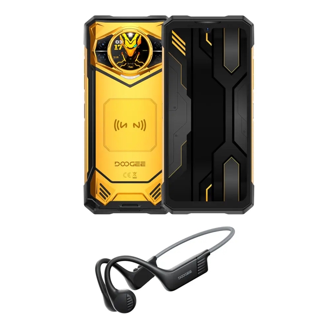 Doogee S200X Vip Edition 5G 12Gb Ram 512Gb Dual Crno-Zlatni + Slušalice