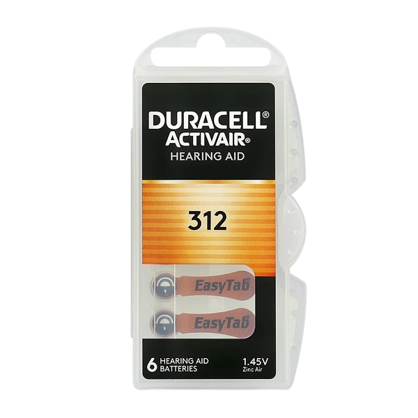 Duracell Activair 312 Mf Baterije Za Slušni Aparat (6 Kom)