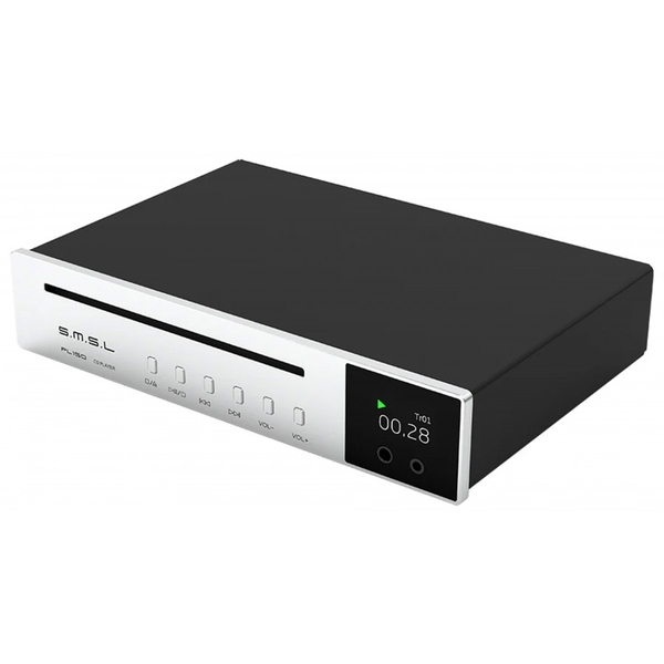 SMSL PL150 CD Player CS43198 Srebrni