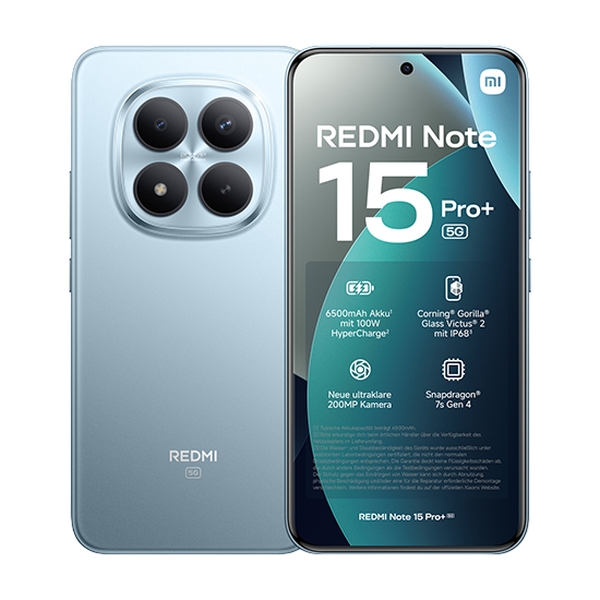 Xiaomi Redmi Note 15 Pro+ Plus 5G 12Gb Ram 512Gb Dual Plavi
