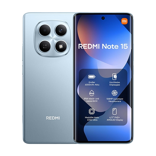 Xiaomi Redmi Note 15 4G 8Gb Ram 256Gb Dual Plavi