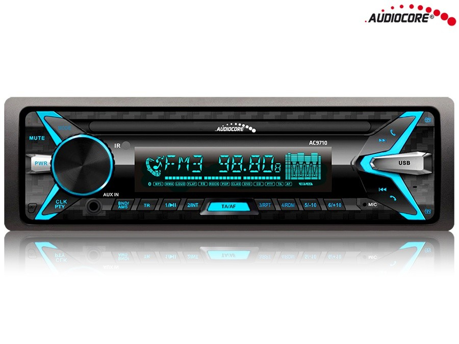 AUDIOCORE AUTO RADIO AC9710 BT,USB,SD,ISO