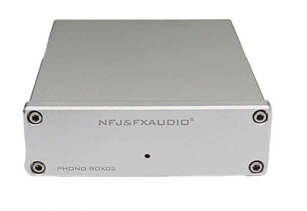 FX-AUDIO BOX02 PHONO MM/MC PREAMPLIFIER NJM2068 TL071 - PRETPOJAČALO