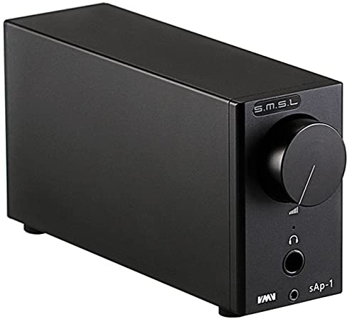 SMSL SAP - 1 STEREO POJAČALO ZA SLUŠALICE TPA6120A2 270 MW / 32 OHM CRNO