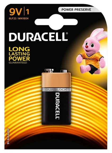 DURACELL BASIC ALKALNA BATERIJA 6 LR61 9V BLISTER 1 KOM