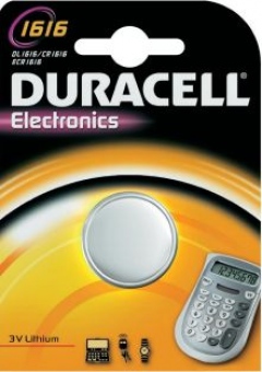 DURACELL LITIUM BATERIJA CR1616 3V
