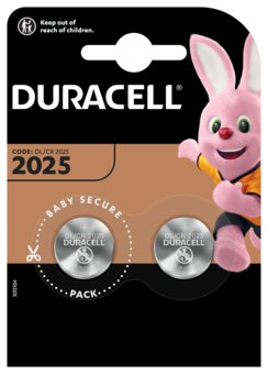 DURACELL LITIUM BATERIJA CR2025 BLISTER 2 KOM
