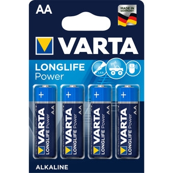 VARTA LONGLIFE POWER ALKALNA BATERIJA 4 X LR06 (AA) 1,5 V MIGNON BLISTER