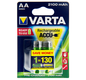 VARTA PUNJIVE BATERIJE 4 x R06 2600 mAh (NAPUNJENE) Ni-Mh