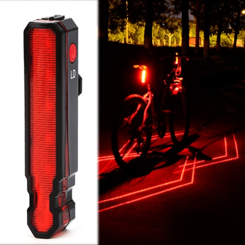 STRAŽNJA LED LASERSKA SVJETILJKA ZA BICIKL RED LIGHT