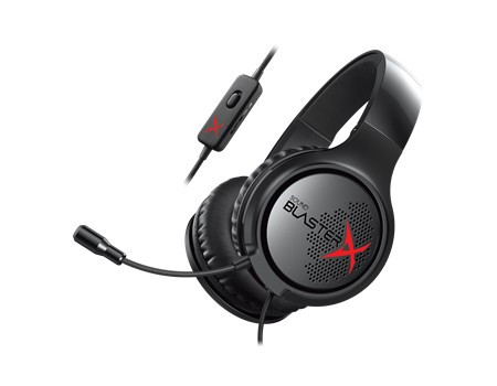 CREATIVE LABS SB H3 NAGLAVNE GAMING SLUŠALICE S MIKROFONOM BLACK