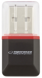 ESPERANZA ČITAČ KARTICA EA134K CRNI USB 2.0