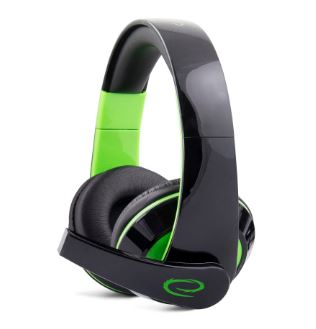 ESPERANZA GAMER STEREO SLUŠALICE CONDOR GREEN
