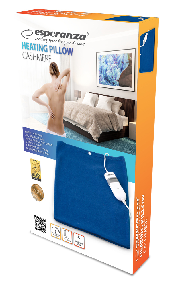 ESPERANZA GRIJAČI JASTUK EHB004 KAŠMIR