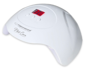 ESPERANZA UV LAMPA ZA NOKTE AGATE 36W EBN010 WHITE