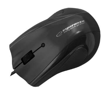 ESPERANZA OPTIČKI MIŠ SA GEL PODLOGOM ZA MIŠ