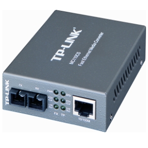 TP-LINK FAST ETHERNET MEDIA CONVERTER MC110CS