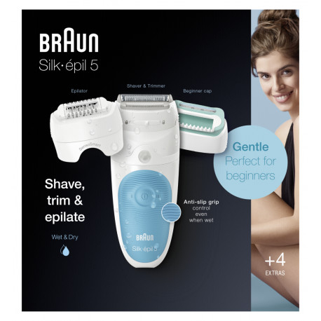 BRAUN SILK-EPIL 5-610 SENSOSMARTTM EPILATOR