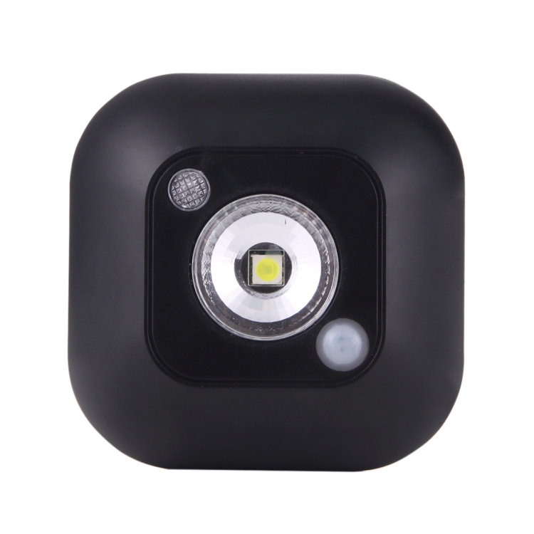LED NOĆNA SVJETILJKA SA SENZOROM POKRETA 0.2W BLACK