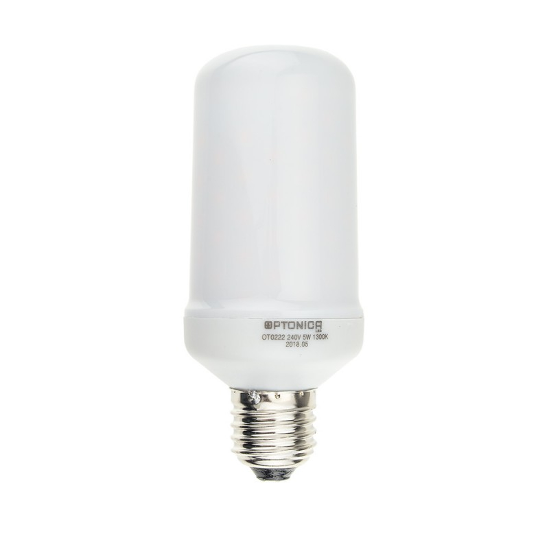 OPTONICA LED ŽARULJA PLAMEN E27 1300K 5W