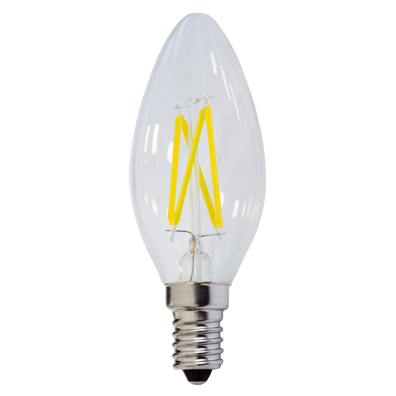OPTONICA LED ŽARULJA E14 4500K C35 4W FILAMENT PRIRODNA BIJELA