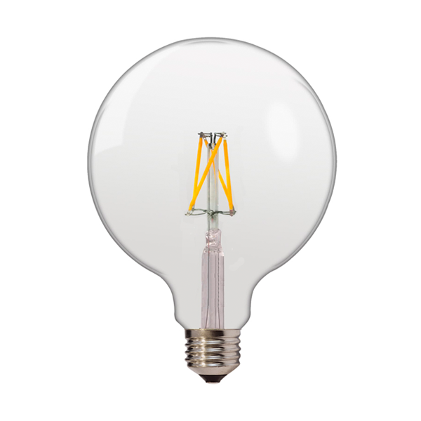 OPTONICA LED ŽARULJA E27 2700K G125 4W FILAMENT TOPLA BIJELA