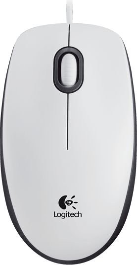LOGITECH M100 OPTIČKI MIŠ BIJELI