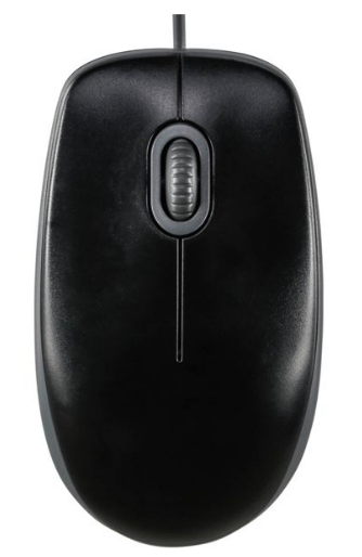 LOGITECH B110 SILENT ŽIČNI OPTIČKI MIŠ CRNI