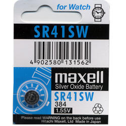 MAXELL DUGMASTA BATERIJA 384, 392, SR41SW, SR736SW, G3