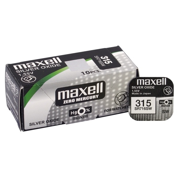 MAXELL DUGMASTA BATERIJA 315/314 SR716SW
