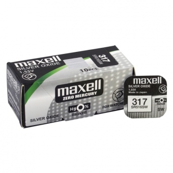 MAXELL DUGMASTA BATERIJA 317 SR516SW