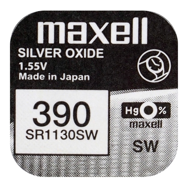 MAXELL DUGMASTA BATERIJA 390, 389, SR 1130 SW, G10