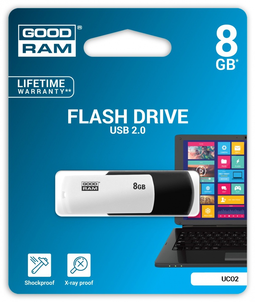 GOODRAM TWISTER USB MEMORIJA 8GB Blue