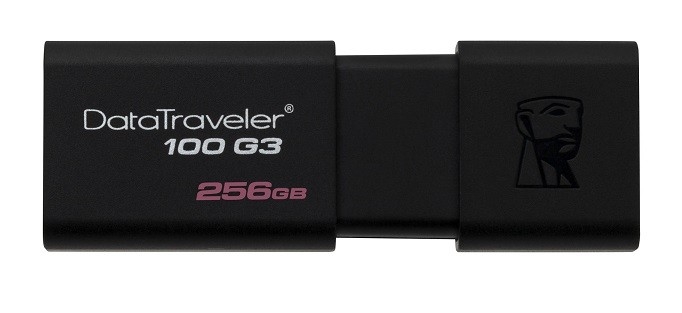 KINGSTON USB 3.0 PENDRIVE DT100 256GB