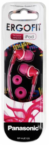 PANASONIC SLUŠALICE RP-HJE125E-A PINK